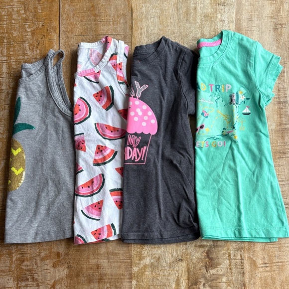 Cat & Jack Other - Cat & Jack Girls T-Shirts Set size 4t